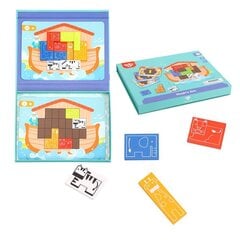 Деревянный магнитный пазл для детей Tooky Toy, 26 шт. цена и информация | Игрушки для малышей | pigu.lt