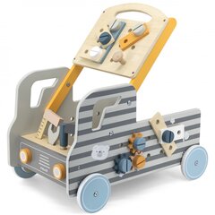 Vaikiška medinė mašinėlė su įrankiais PolarB Viga kaina ir informacija | Lavinamieji žaislai | pigu.lt