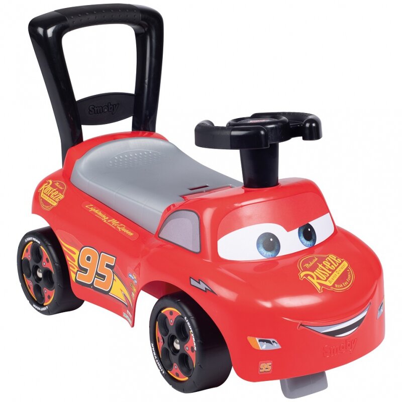 Vaikiškas paspiriamas automobilis Cars, Smoby цена и информация | Žaislai kūdikiams | pigu.lt