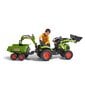 Minamas traktorius su priekaba Claas Falk цена и информация | Žaislai berniukams | pigu.lt