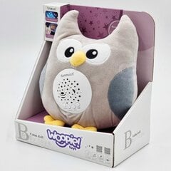 Сова - маленькая сова с проектором и 10 колыбельных песен Woopie, 1 шт. цена и информация | Игрушки для малышей | pigu.lt