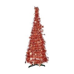 Новогодняя ёлка Бронзовый Мишура (38 x 38 x 150 cm) цена и информация | Рождественские украшения | pigu.lt