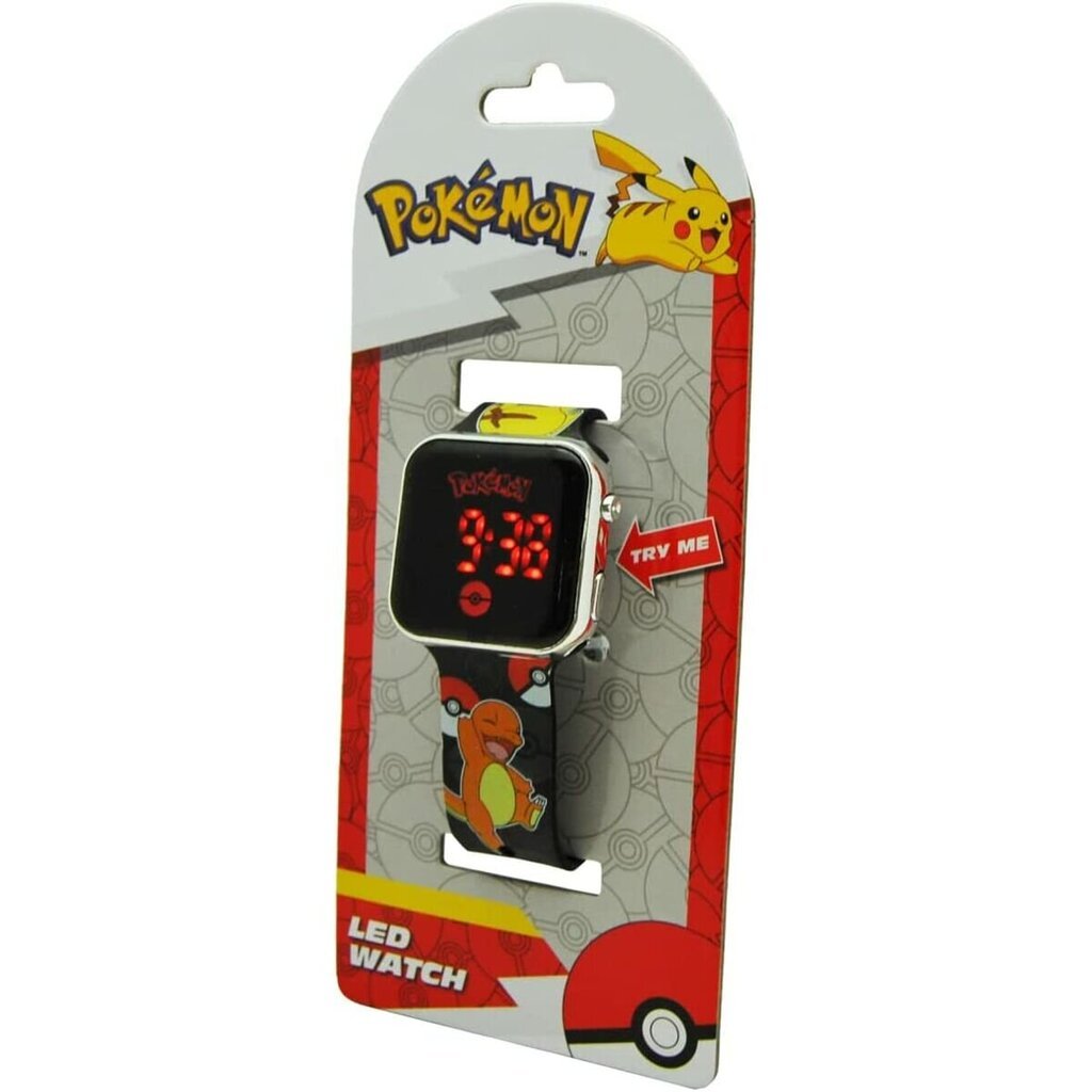 Skaitmeninis laikrodis Pokémon, spalvotas kaina ir informacija | Aksesuarai vaikams | pigu.lt