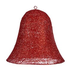 Новогоднее украшение Колокольчик Красный Металл (40 x 37,5 x 40 cm) цена и информация | Рождественские украшения | pigu.lt
