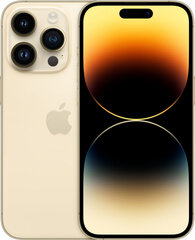 Apple iPhone 14 Pro 128GB Gold MQ083ZD/A цена и информация | Мобильные телефоны | pigu.lt