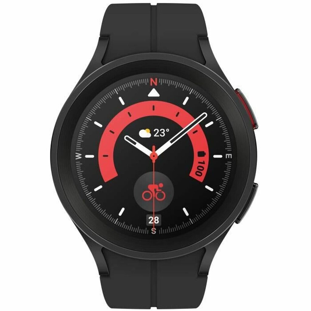 Samsung Galaxy Watch5 Pro SM-R920 Black Titanium kaina ir informacija | Išmanieji laikrodžiai (smartwatch) | pigu.lt