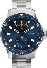 Withings Scanwatch Horizon, Серебристо-синий цена и информация | Смарт-часы (smartwatch) | pigu.lt