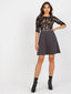 Tamsiai pilka suknele VARIANT-304793 kaina ir informacija | Suknelės | pigu.lt