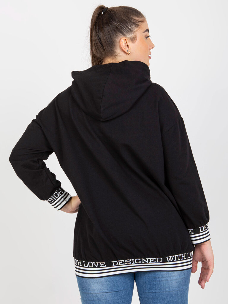 Džemperis moterims Variant, juodas kaina ir informacija | Džemperiai moterims | pigu.lt