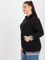 Džemperis moterims Variant, juodas kaina ir informacija | Džemperiai moterims | pigu.lt