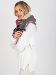 женский зимний шарф с синим и красным узором цена и информация | Шарф женский | pigu.lt