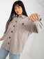 Mraškiniai moteirms 315229, rudi kaina ir informacija | Palaidinės, marškiniai moterims | pigu.lt