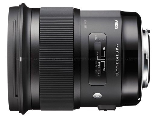 Sigma 50mm f/1.4 DG HSM Art for Canon цена и информация | Objektyvai | pigu.lt