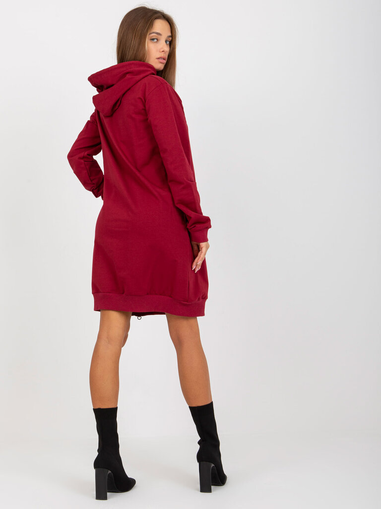 Suknelė - džemperis moterims 315481, raudonas kaina ir informacija | Suknelės | pigu.lt
