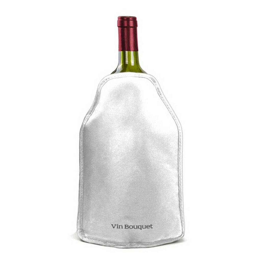 Vin Bouquet butelio šaldymo dėklas, sidabrinis kaina ir informacija | Virtuvės įrankiai | pigu.lt