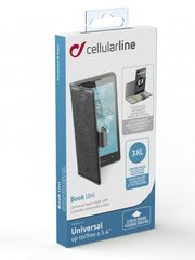 Cellular line CBOOKUNI3LK цена и информация | Чехлы для телефонов | pigu.lt