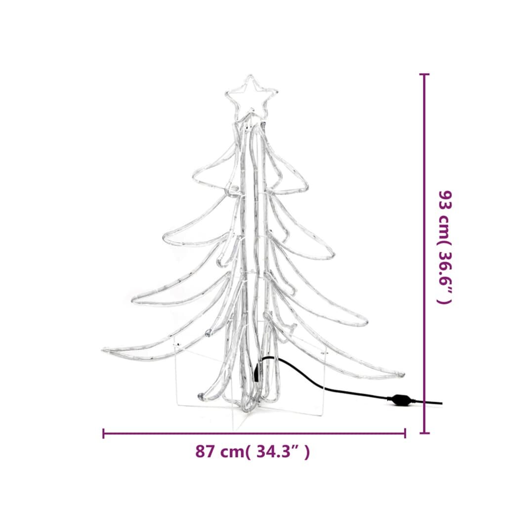 Kalėdinės dekoracijos LED kalėdų eglutės, 2vnt., 87x87x93cm kaina ir informacija | Kalėdinės dekoracijos | pigu.lt
