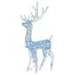 Kalėdinės dekoracijos elniai, 3vnt., 120cm, akrilas, šalti kaina ir informacija | Kalėdinės dekoracijos | pigu.lt