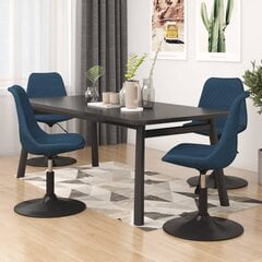 Valgomojo kėdė vidaXL, mėlyna kaina ir informacija | Virtuvės ir valgomojo kėdės | pigu.lt