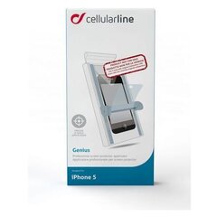 Cellular Line Genius iPhone 5/5S цена и информация | Защитные пленки для телефонов | pigu.lt