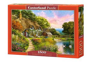 Dėlionė Castorland Countryside Cottage, 1500 dalių kaina ir informacija | Dėlionės (puzzle) | pigu.lt