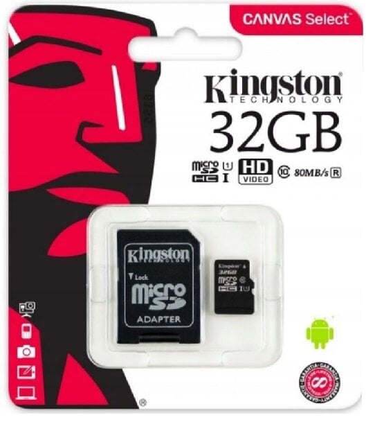 Skaitmeninė kamera vaikams rožinė +Kingston SDCS/32GB 32GB SDHC atminties kortelė kaina ir informacija | Skaitmeniniai fotoaparatai | pigu.lt