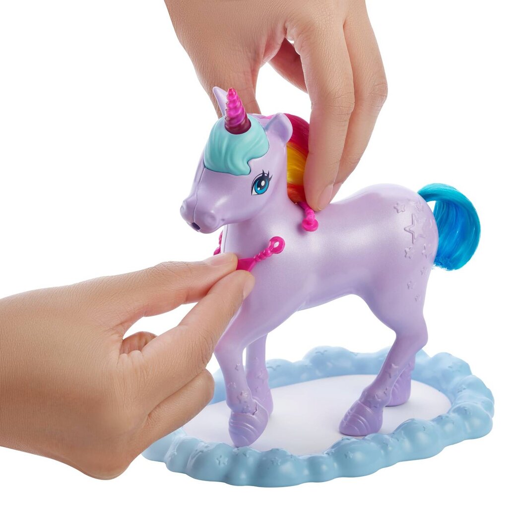 Barbės lėlių rinkinys Princesė ir vienaragis GTG01 цена и информация | Žaislai mergaitėms | pigu.lt