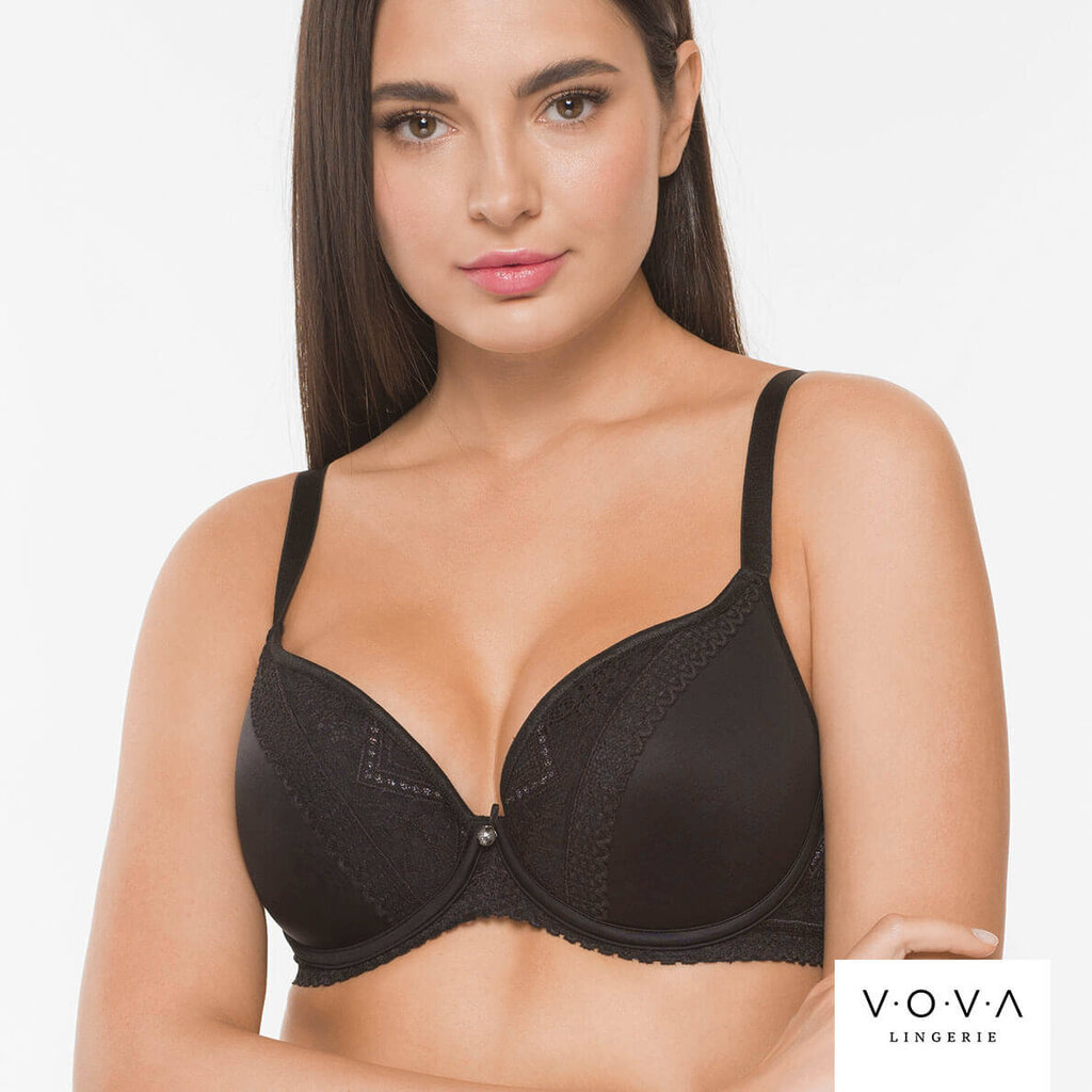 Liemenėlė molded Black Diamonds, V.O.V.A. Lingerie kaina ir informacija | Liemenėlės | pigu.lt