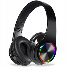 RGB Wireless Headphones цена и информация | Теплая повязка на уши, черная | pigu.lt