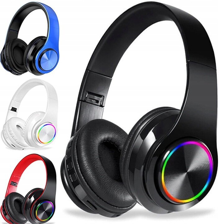 RGB Wireless Headphones kaina ir informacija | Ausinės | pigu.lt