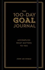 100-Day Goal Journal: Accomplish What Matters to You цена и информация | Самоучители | pigu.lt