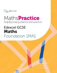 MathsPractice Edexcel GCSE Maths Foundation 1MA1 2021 kaina ir informacija | Knygos paaugliams ir jaunimui | pigu.lt