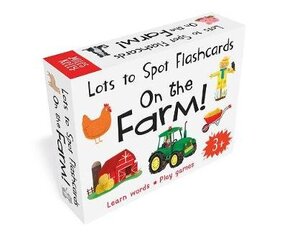 Kortelių rinkinys Lots to Spot Flashcards, On the Farm kaina ir informacija | Stalo žaidimai, galvosūkiai | pigu.lt