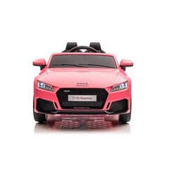 Dvivietis vaikiškas elektromobilis Audi TTRS, rožinis kaina ir informacija | Elektromobiliai vaikams | pigu.lt
