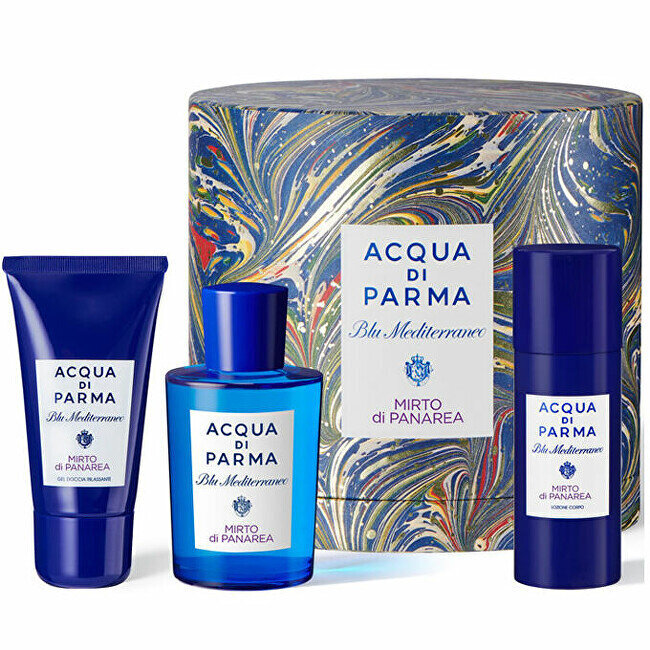 Rinkinys Acqua di Parma Blue Mediterraneo Mirto di Panarea moterims/vyrams kaina ir informacija | Kvepalai moterims | pigu.lt