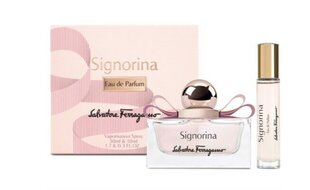 Парфюмерная вода Salvatore Ferragamo Signorina EDP для женщин, 50+10 мл цена и информация | Женские духи | pigu.lt