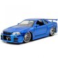 Automobilis Greiti ir įsiutę Briano Nissan Skyline GT-R 1:24 kaina ir informacija | Žaislai berniukams | pigu.lt