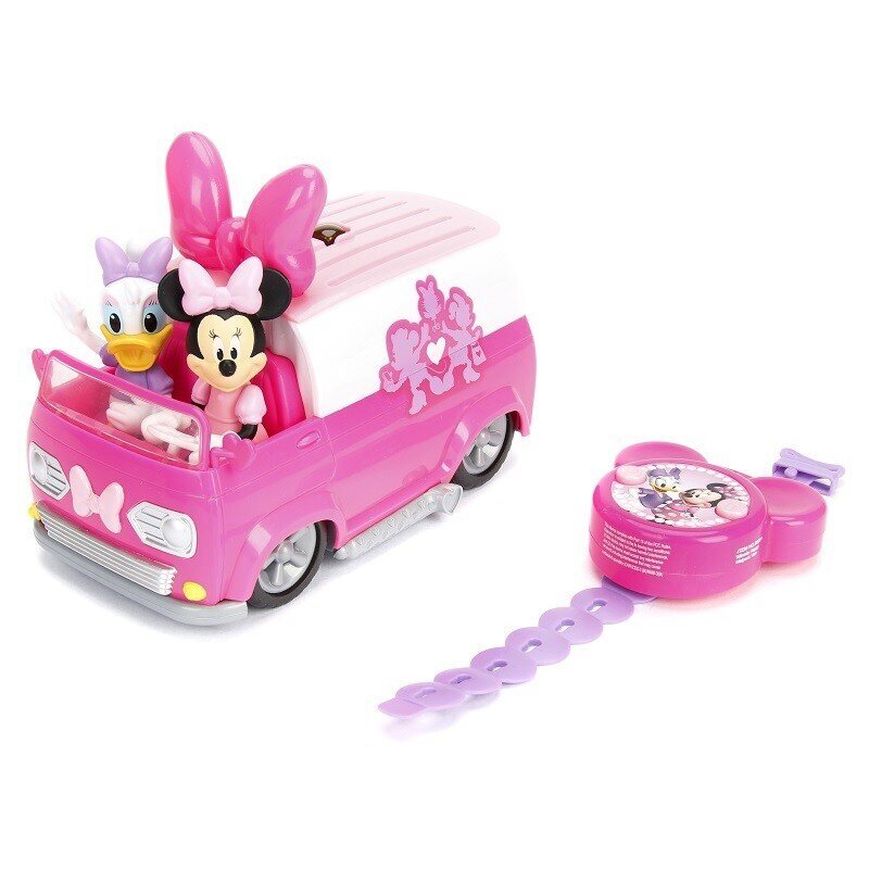 Automobilinis furgonas RC Jada Disney Minnie Mouse цена и информация | Žaislai mergaitėms | pigu.lt