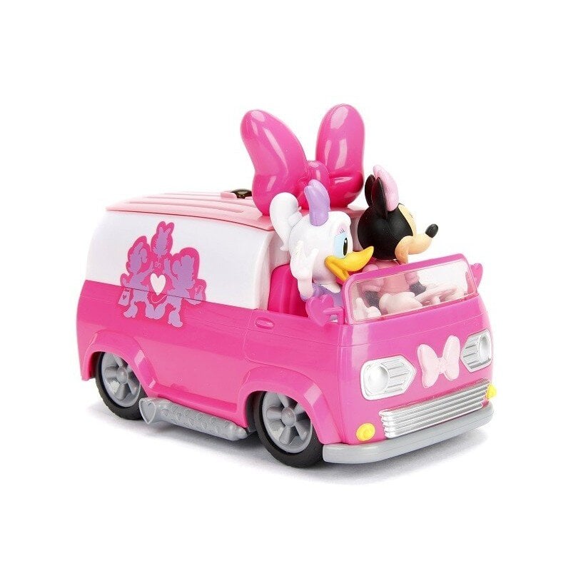 Automobilinis furgonas RC Jada Disney Minnie Mouse цена и информация | Žaislai mergaitėms | pigu.lt