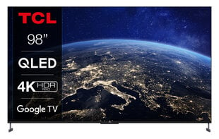 Смарт-ТВ TCL 98C735 98&quot; 4K ULTRA HD QLED WIFI цена и информация | Телевизоры | pigu.lt