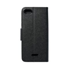 Fancy Book Xiaomi Redmi 6A Wallet Black kaina ir informacija | Telefono dėklai | pigu.lt