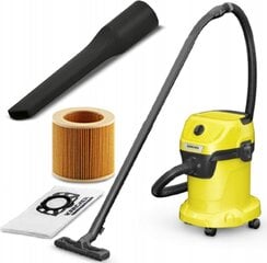 Karcher WD 3 kaina ir informacija | Dulkių siurbliai | pigu.lt