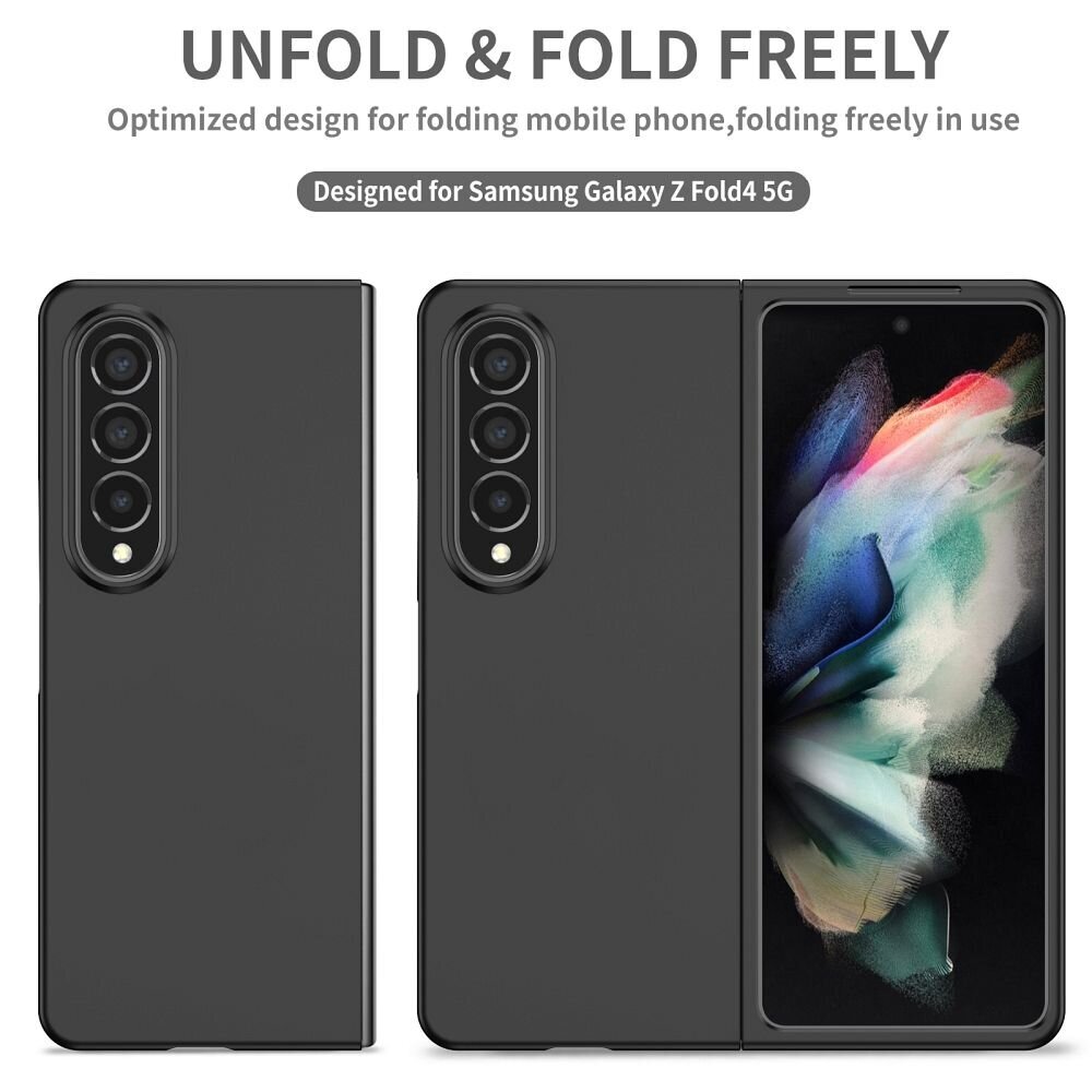 Apsauginis dėklas Samsung Galaxy Z Fold 4 5G, juodas kaina ir informacija | Telefono dėklai | pigu.lt