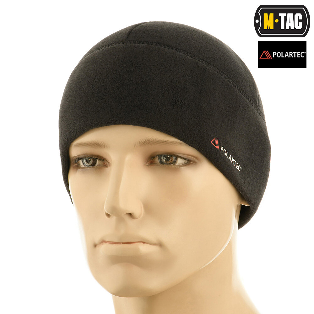 Flisinė kepurė M-Tac Light Polartec Black kaina ir informacija | Vyriški šalikai, kepurės, pirštinės | pigu.lt