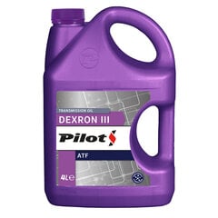 Трансмиссионное масло Pilot ATF Dexron III 4L цена и информация | Другие масла | pigu.lt