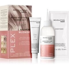 Краска для волос Revolution Haircare Plex hair color Blond Silver цена и информация | Краска для волос | pigu.lt