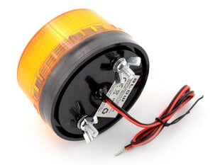 Signalinė lempa HC-05 - LED 12V - oranžinė цена и информация | Автоматика и аксессуары для ворот | pigu.lt