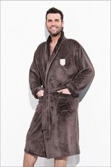Chalatas vyrams L&L, rudas цена и информация | Мужские халаты, пижамы | pigu.lt