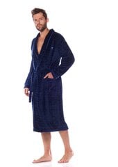 Chalatas vyrams NMP593011900, mėlynas цена и информация | Мужские халаты, пижамы | pigu.lt