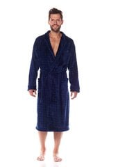 Chalatas vyrams NMP593011900, mėlynas цена и информация | Мужские халаты, пижамы | pigu.lt
